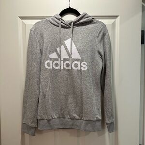 NWT Adidas Gray Hooded Sweatshirt, Women’s Size Small